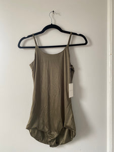 Exclusive Satin Cami Strap Bodysuit