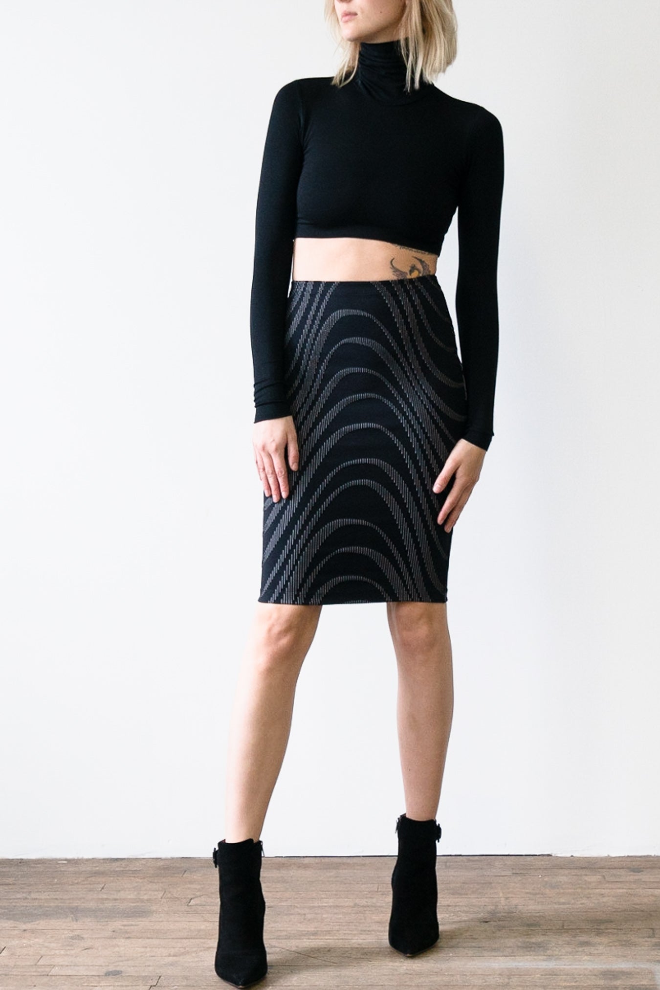 Exclusive Scuba Pencil Skirt