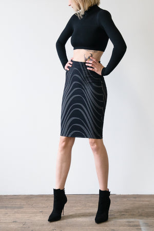 Exclusive Scuba Pencil Skirt