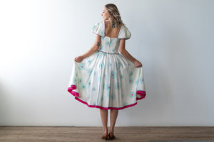 Vintage Cotton Day Dress