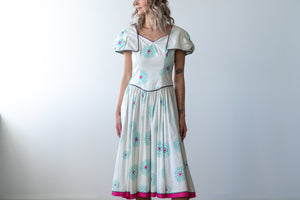 Vintage Cotton Day Dress