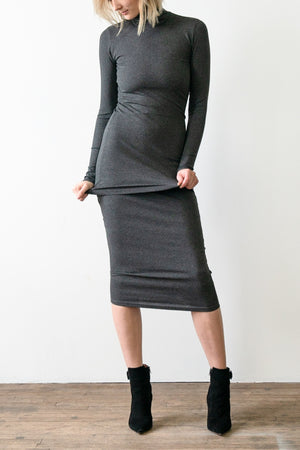 Archival Ribbed Illusion Dress