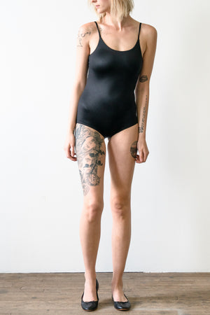 Exclusive Satin Cami Strap Bodysuit