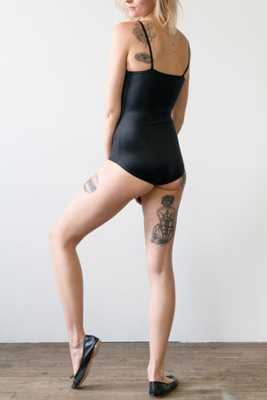 Exclusive Satin Cami Strap Bodysuit