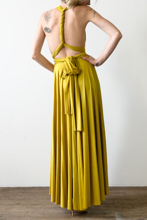 Archival Satin Ball Gown