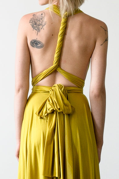 Archival Satin Ball Gown