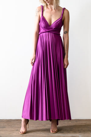 Archival Satin Ball Gown