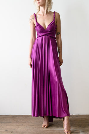 Archival Satin Ball Gown