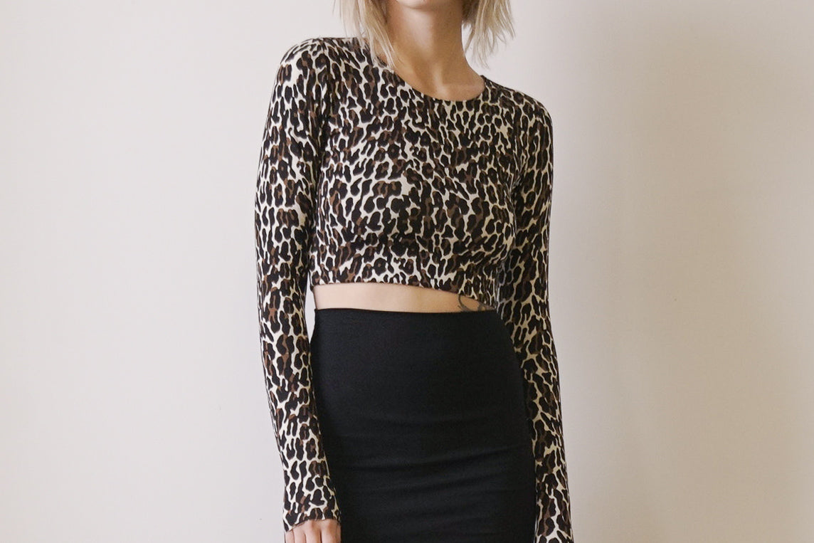Limited Edition Exclusive Leopard Crop
