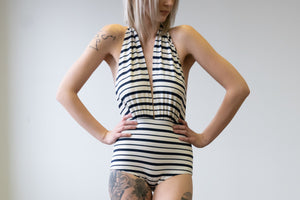 Archival Halter Bodysuit