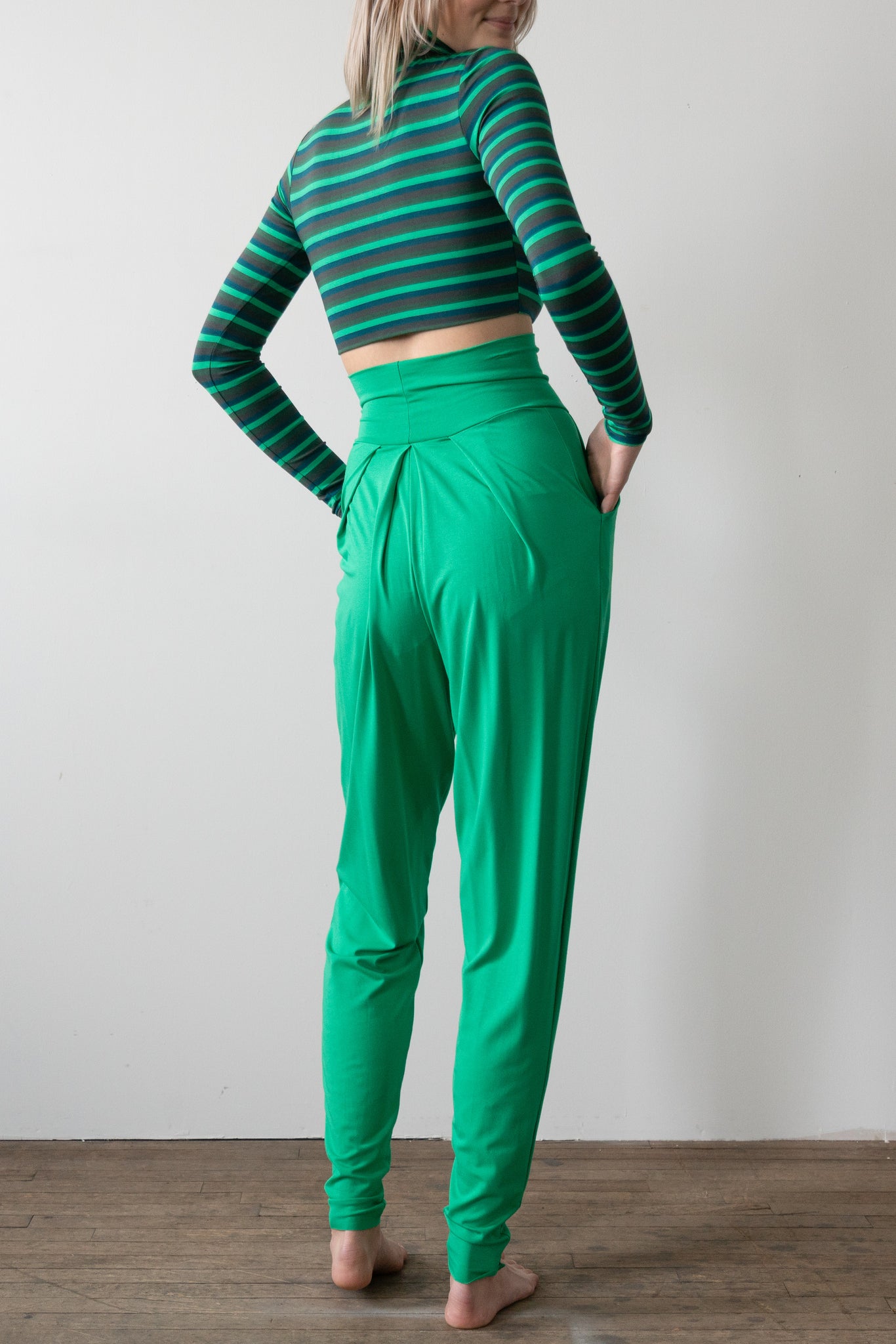 Exclusive Pin Leg Pants