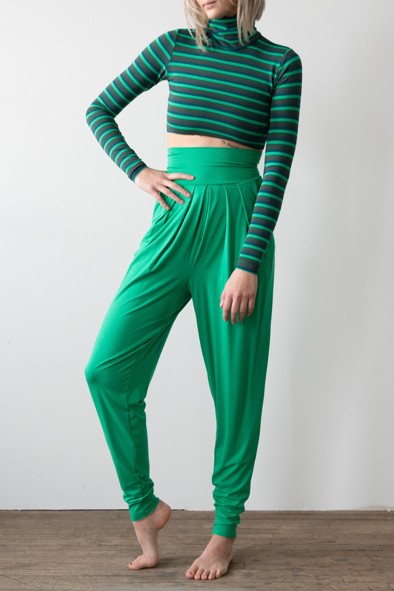 Exclusive Pin Leg Pants