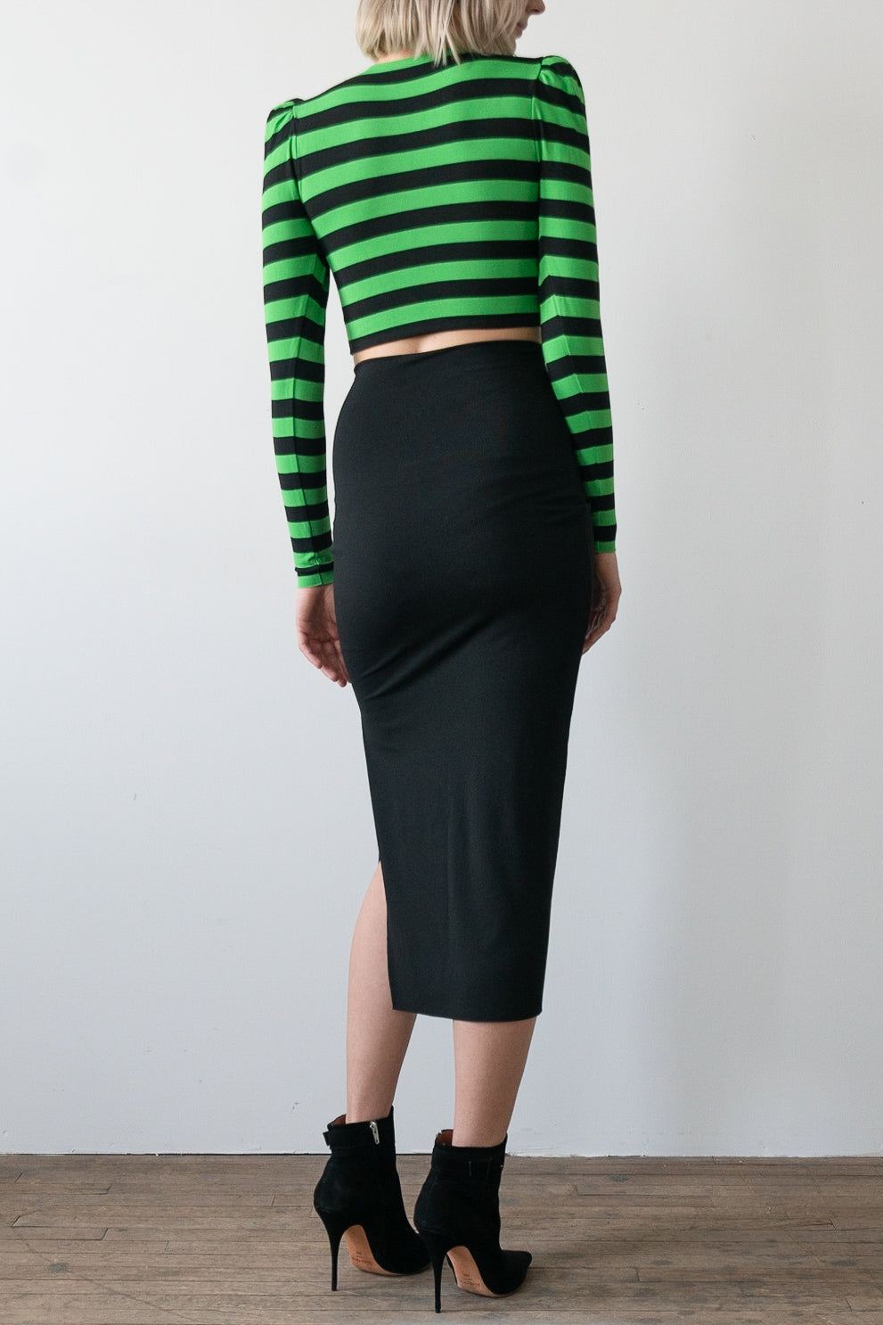 Rare Archive Cropped Puff Sleeve Top