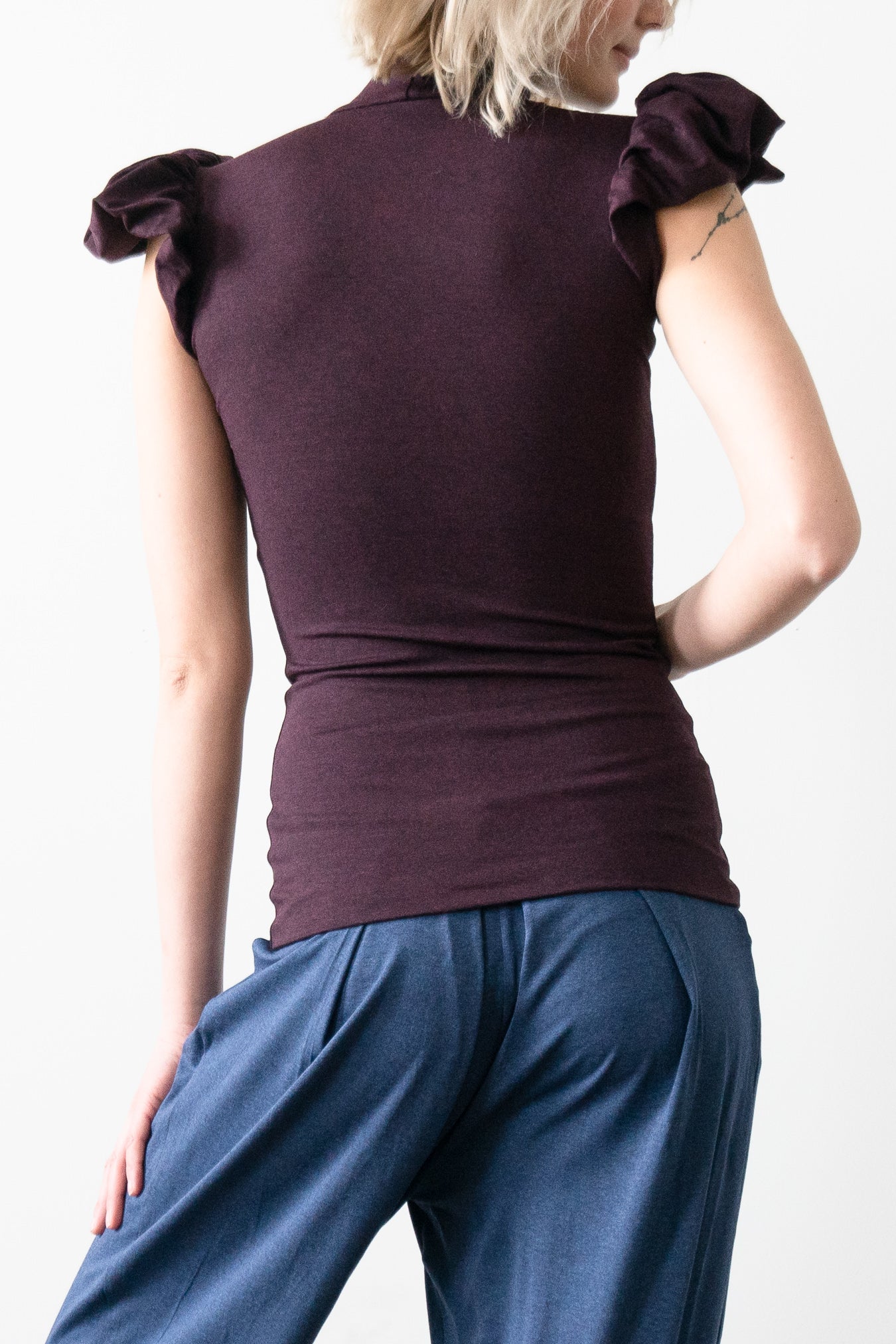 Archival Puffed Sleeve Top