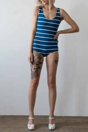 Archival Engineered Stripe Bodysuit