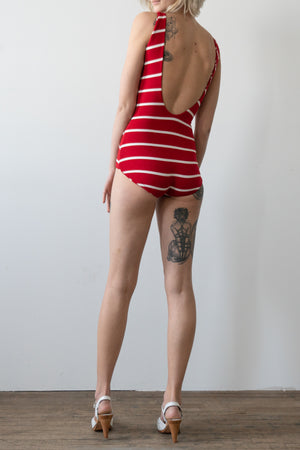 Archival Engineered Stripe Bodysuit